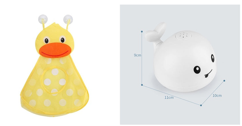 Electric Baby Bath Whale Toy with Water Spray