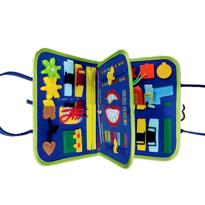Busy Book Learning Toy for Toddlers & Preschool Kids