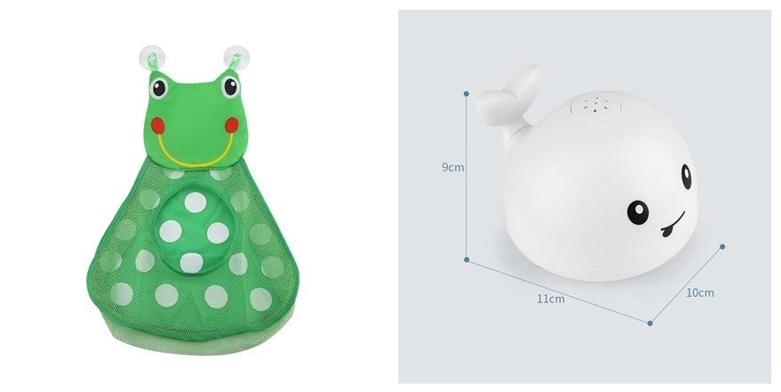 Electric Baby Bath Whale Toy with Water Spray