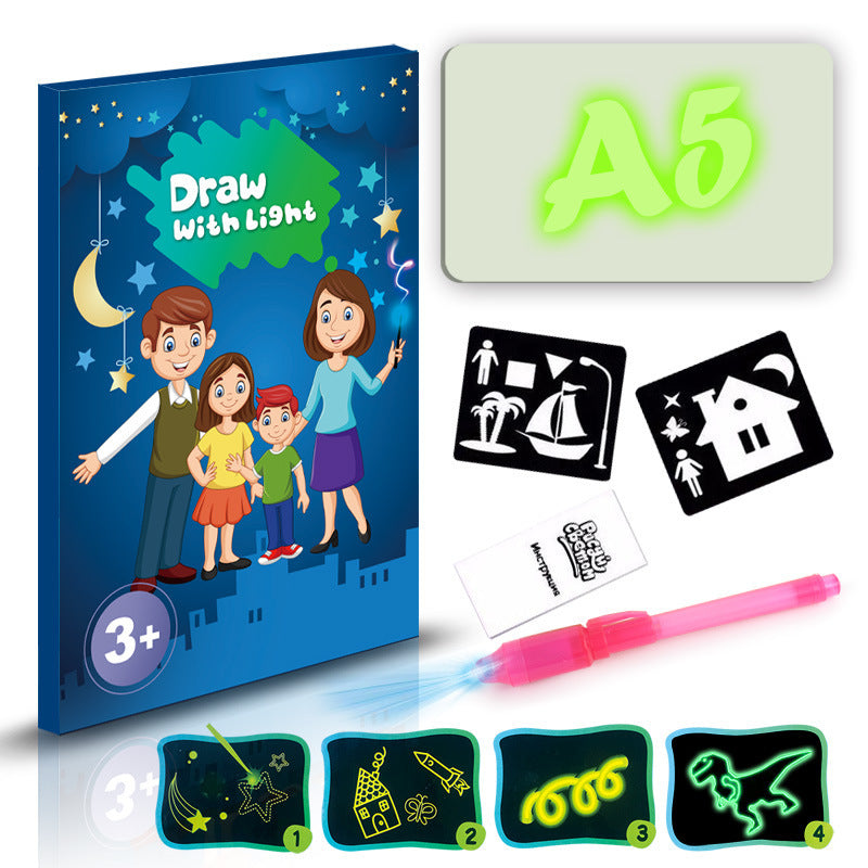 3D Magic Drawing Pad Educational Light Up Board