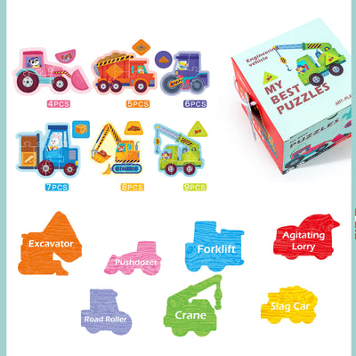 Advanced Educational Big Piece Puzzle Wooden Toys For Babies And Toddlers Enlightenment And Logical Thinking