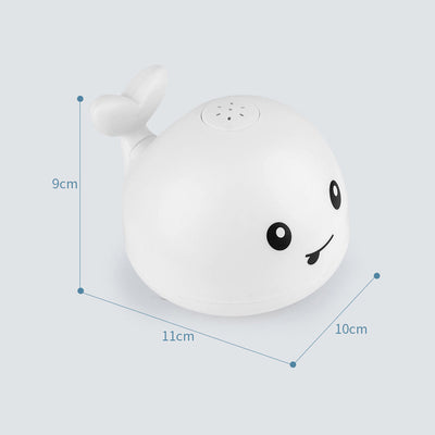 Electric Baby Bath Whale Toy with Water Spray