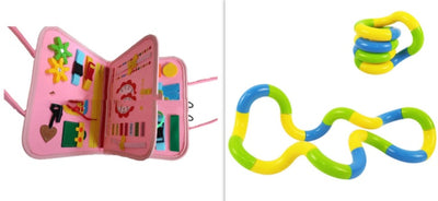 Busy Book Learning Toy for Toddlers & Preschool Kids
