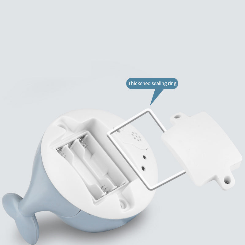 Electric Baby Bath Whale Toy with Water Spray