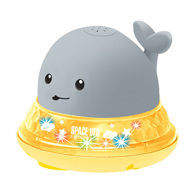 Electric Baby Bath Whale Toy with Water Spray