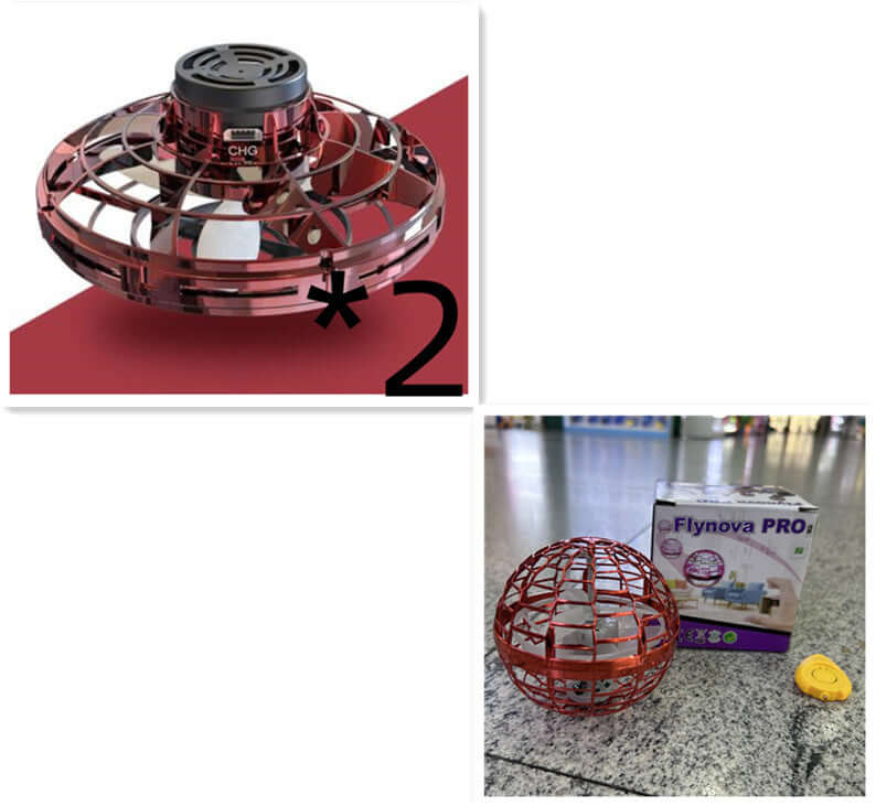 Flying Gyro Drone Toy – Rechargeable Mini Induction Drone