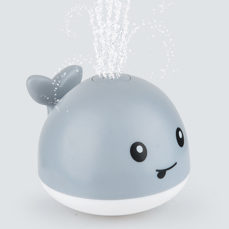 Electric Baby Bath Whale Toy with Water Spray