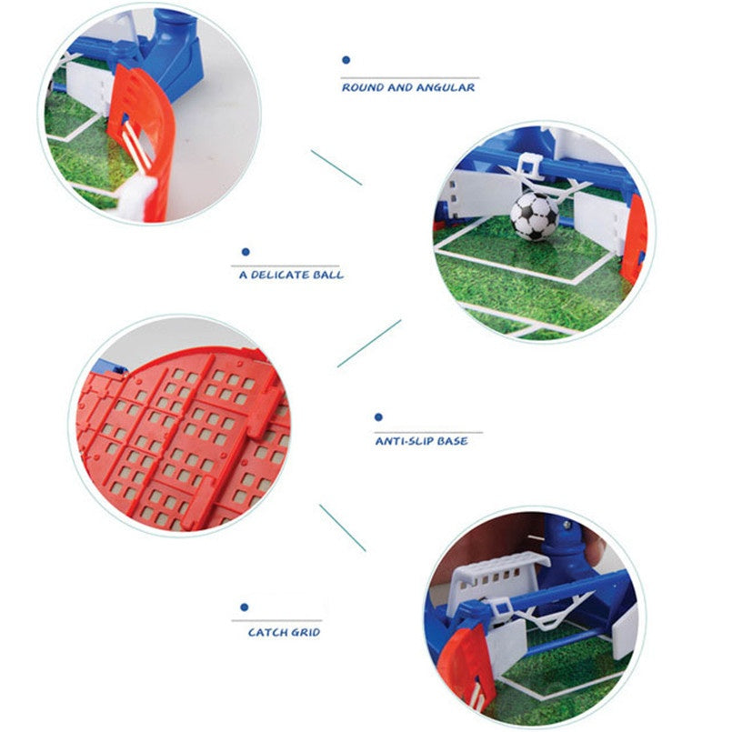 Mini Tabletop Soccer Game Kit for Kids & Family