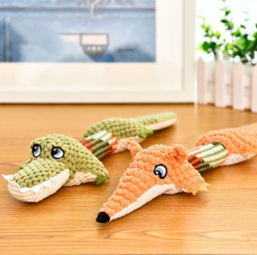 Plush Squeaky Dog Toy Voice Chew Toy for Pets