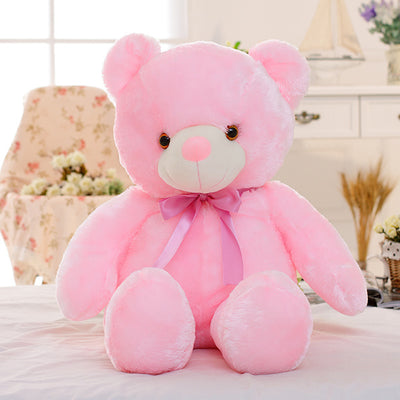LED Light Up Teddy Bear Plush Toy Colorful Gift