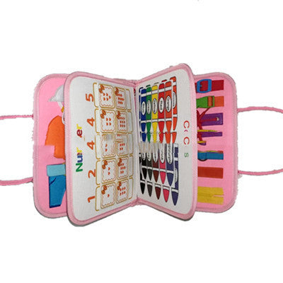 Busy Book Learning Toy for Toddlers & Preschool Kids