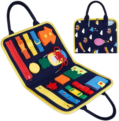 Busy Book Learning Toy for Toddlers & Preschool Kids