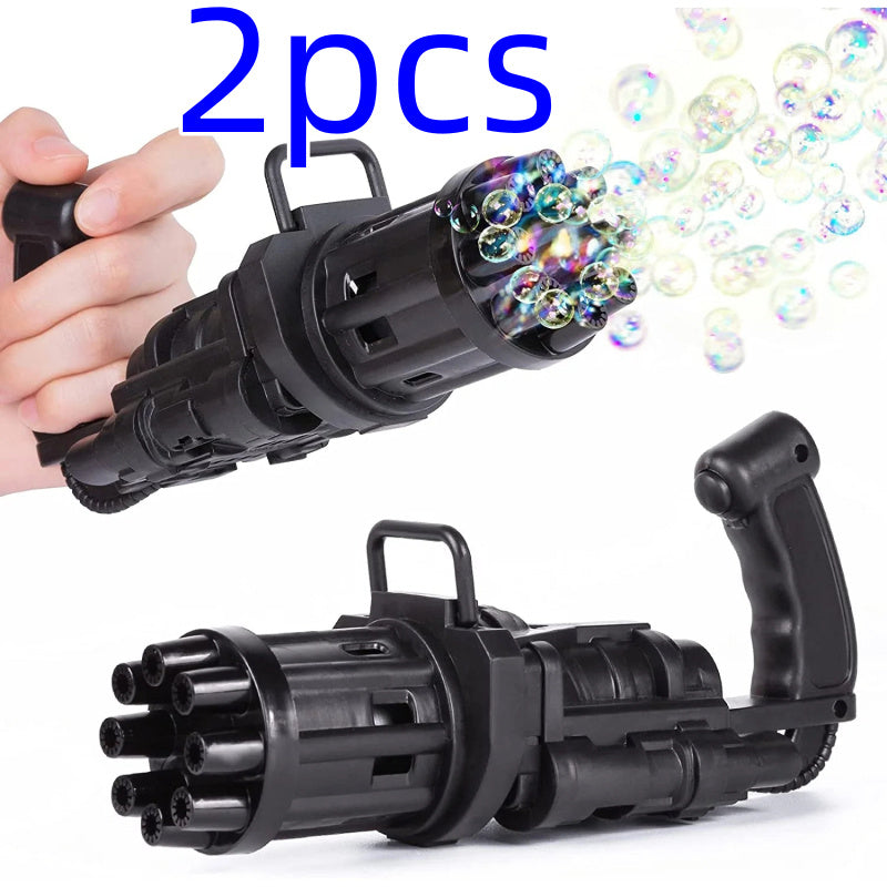 Kids Bubble Gun Bath Toy Fun Plastic Machine Toy