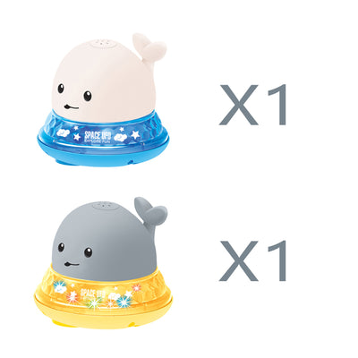 Electric Baby Bath Whale Toy with Water Spray