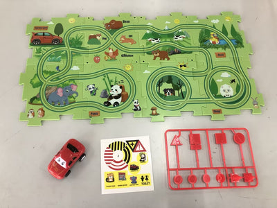 Kids DIY Electric Train Track Puzzle Toy Set
