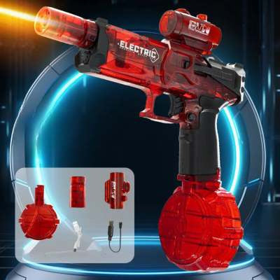 Electric Water Gun Automatic Spray Toy with Lights