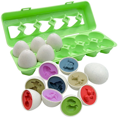 Montessori Egg Shape Matching Educational Toy for Kids