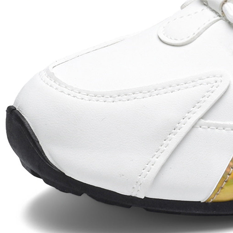 Men’s Colorblock Lace-Up Sneakers Running Sports Shoes