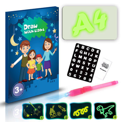 3D Magic Drawing Pad Educational Light Up Board