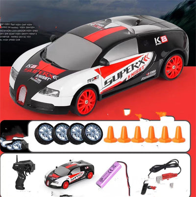 2.4G 4WD RC Drift Car Toy Racing Vehicle for Kids