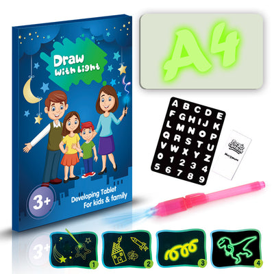 3D Magic Drawing Pad Educational Light Up Board