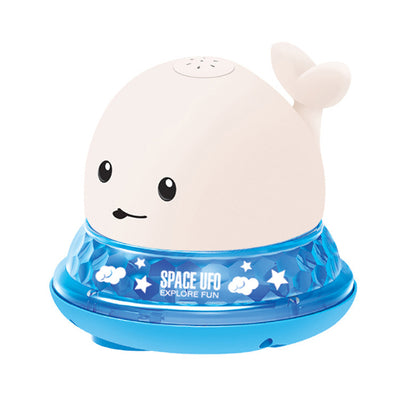 Electric Baby Bath Whale Toy with Water Spray