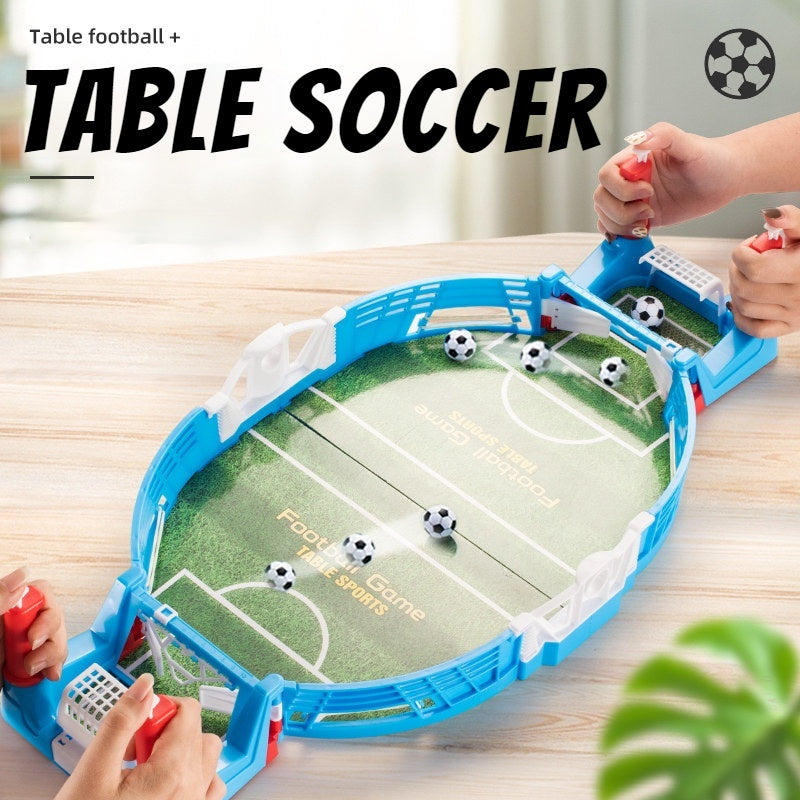 Mini Tabletop Soccer Game Kit for Kids & Family