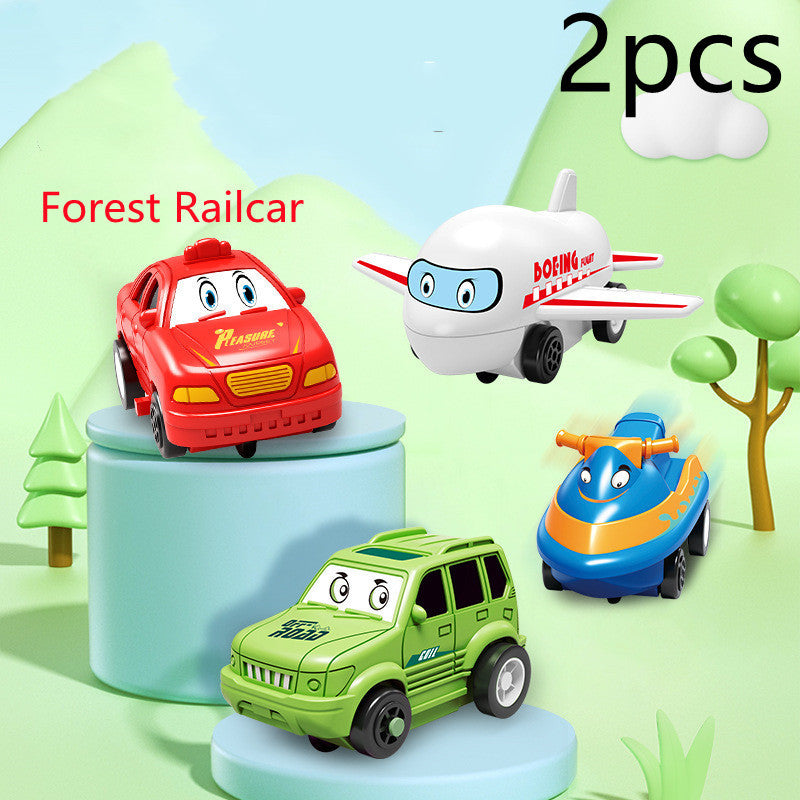 Kids DIY Electric Train Track Puzzle Toy Set