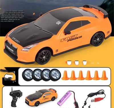 2.4G 4WD RC Drift Car Toy Racing Vehicle for Kids