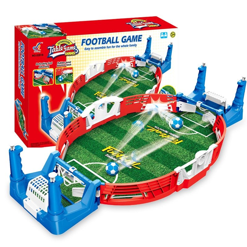 Mini Tabletop Soccer Game Kit for Kids & Family