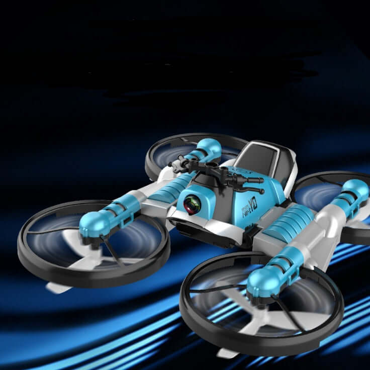 WiFi FPV 2-in-1 RC Drone Motorcycle with Camera