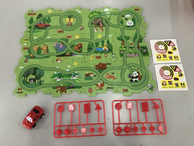 Kids DIY Electric Train Track Puzzle Toy Set
