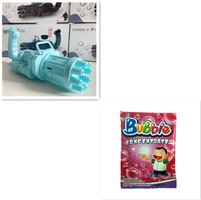 Kids Bubble Gun Bath Toy Fun Plastic Machine Toy