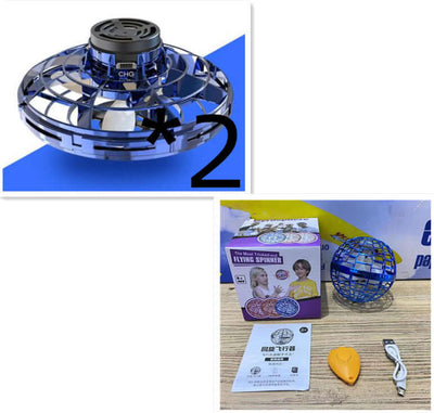 Flying Gyro Drone Toy – Rechargeable Mini Induction Drone