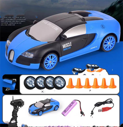 2.4G 4WD RC Drift Car Toy Racing Vehicle for Kids