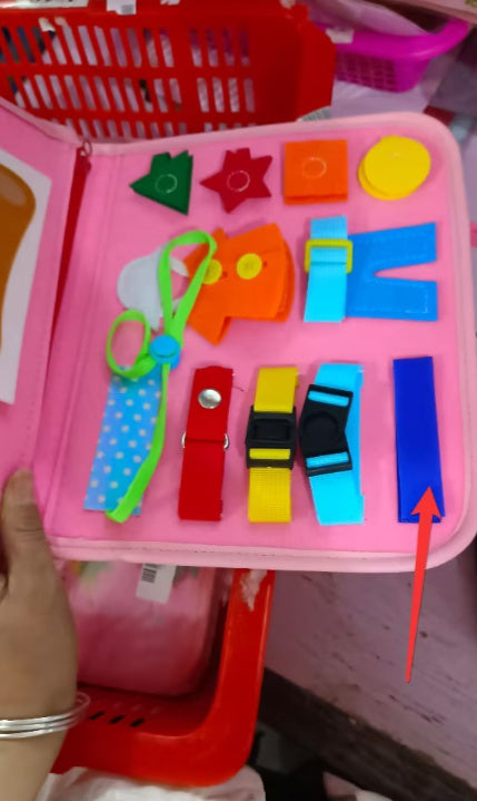 Busy Book Learning Toy for Toddlers & Preschool Kids