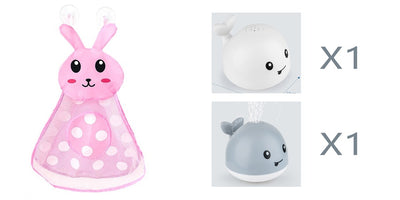 Electric Baby Bath Whale Toy with Water Spray