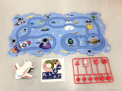 Kids DIY Electric Train Track Puzzle Toy Set