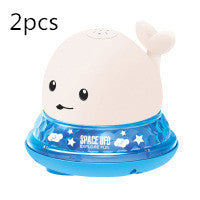 Electric Baby Bath Whale Toy with Water Spray