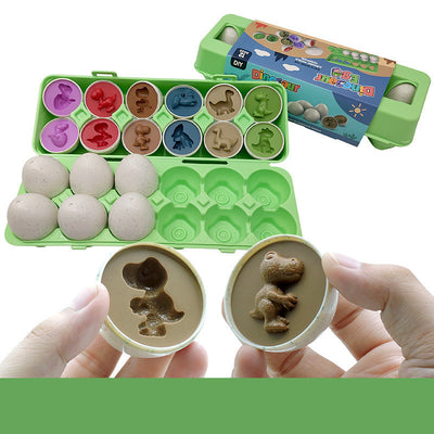 Montessori Egg Shape Matching Educational Toy for Kids
